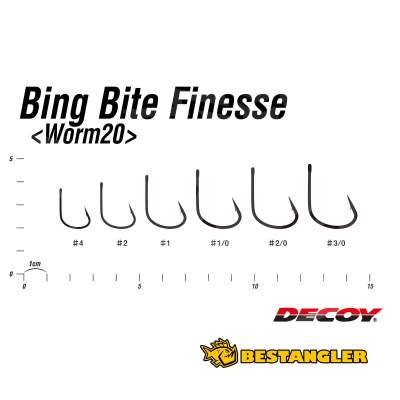 DECOY Worm 20 Big Bite Finesse #2 - 812969