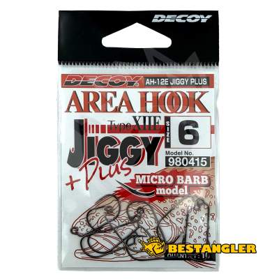 DECOY Area Hook Type XIIE Jiggy Plus #6 - 980415
