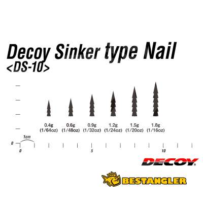 DECOY DS-10 Sinker type Nail