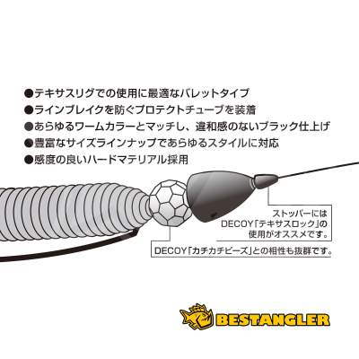 DECOY DS-5 Sinker type Bullet