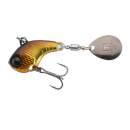 Jackall Deracoup Fine 3.5 g 1/8 oz Silver Powder Gold & Black