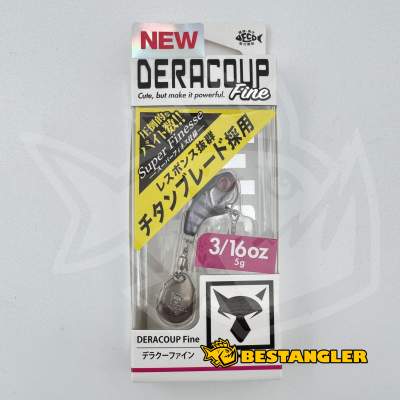 Jackall Deracoup Fine 5 g 3/16 oz Muddy Black