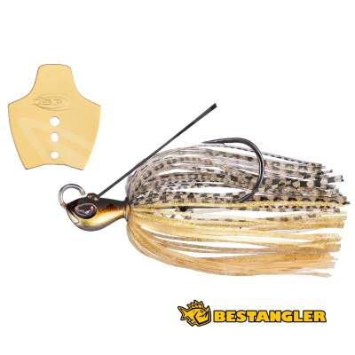 O.S.P Metal Blade Jig 3/8 oz 10 g Golden Shiner BJ51