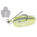 O.S.P Metal Blade Jig 3/8 oz 10 g White Chart BJ52