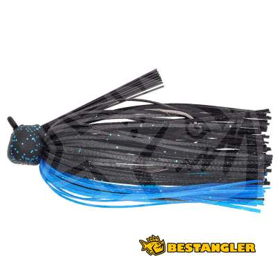 Keitech Crankin' Football Black Blue #407