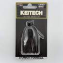 Keitech Crankin' Football Black #001