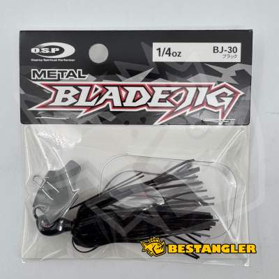 O.S.P Metal Blade Jig 1/4 oz 7 g Black BJ30