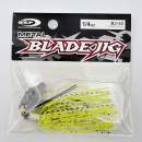O.S.P Metal Blade Jig 1/4 oz 7 g White Chart BJ52