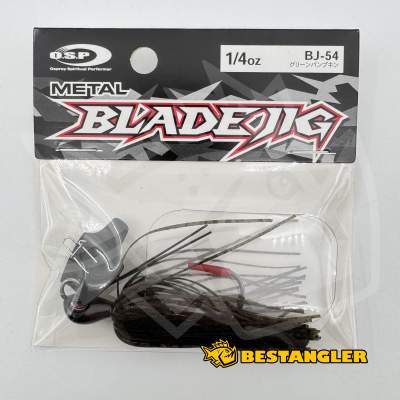 O.S.P Metal Blade Jig 1/4 oz 7 g Green Pumpkin BJ54
