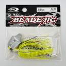O.S.P Metal Blade Jig 3/8 oz 10 g White Chart BJ52