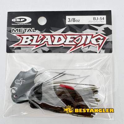 O.S.P Metal Blade Jig 3/8 oz 10 g Green Pumpkin BJ54