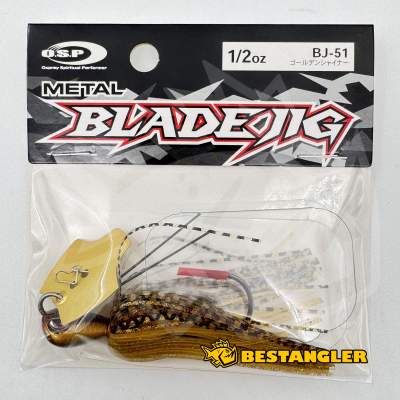 O.S.P Metal Blade Jig 1/2 oz 14 g Golden Shiner BJ51