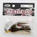 O.S.P Metal Blade Jig 1/2 oz 14 g Green Pumpkin Shad BJ55