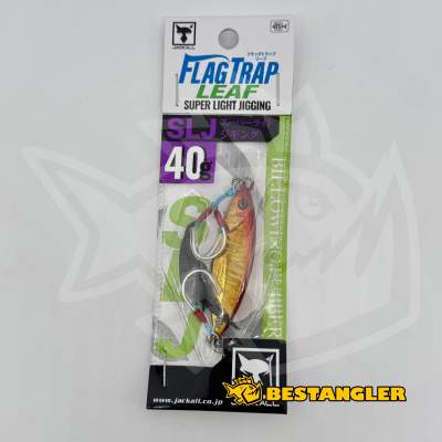 Jackall Flag Trap Leaf 40g Red & Gold / Magma Wave HL