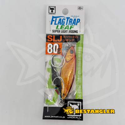 Jackall Flag Trap Leaf 80g Red & Gold / Magma Wave HL
