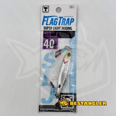 Jackall Flag Trap 40g Shirasu Silver / Magma Wave HL