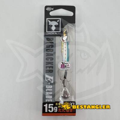 Jackall Big Backer E-Blade 15g UV Iwashi