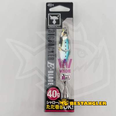 Jackall Big Backer E-Blade W 40g UV Iwashi