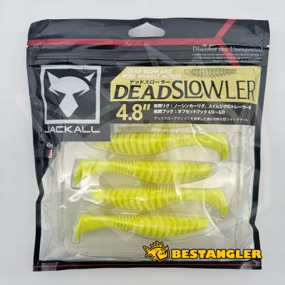 Jackall Dead Slowler 4.8" Super Chartreuse