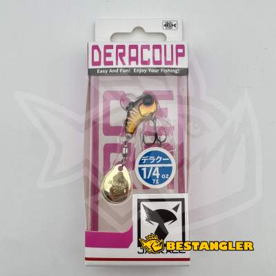 Jackall Deracoup 24 mm 1/4 oz 7 g Silver Powder Gold & Black