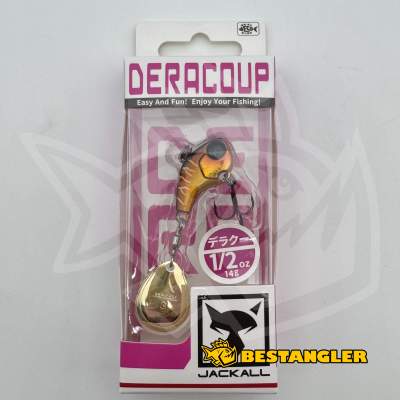 Jackall Deracoup 28 mm 1/2 oz 14 g Silver Powder Gold & Black