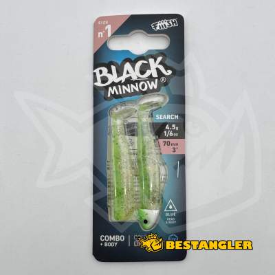 Fiiish Black Minnow n°1 70 mm Combo Search + Body - 4.5g - Lime Juice - BM1379