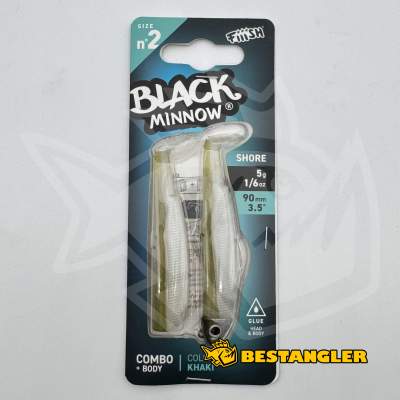 Fiiish Black Minnow n°2 90 mm Combo Shore + Body - 5g - Khaki - BM189
