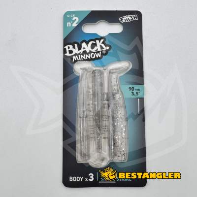 Fiiish Black Minnow n°2 90 mm Bodies 3x - Silver Strike - BM3043