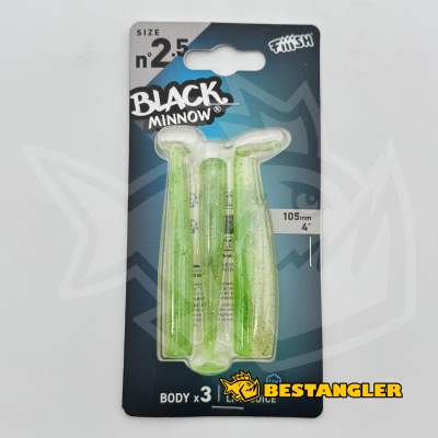 Fiiish Black Minnow n°2.5 105 mm Bodies 3x - Lime Juice - BM3081