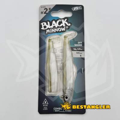 Fiiish Black Minnow n°2.5 105 mm Combo Offshore + Body - 16g - Khaki - BM3047