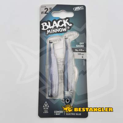 Fiiish Black Minnow n°2.5 105 mm Combo Offshore + Body - 16g - Electric Blue - BM3046