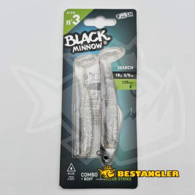 Fiiish Black Minnow n°3 120 mm Combo Search + Body - 18g - Silver Strike - BM3055