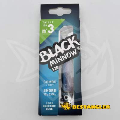 Fiiish Black Minnow n°3 120 mm Combo Shore + Body - 12g - Electric Blue - BM3014