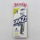 Fiiish Crazy Sand Eel n°1 100 mm Bodies 3x - Pearl Blue - CSE5008