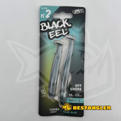Fiiish Black Eel n°2 110 mm Combo Offshore + Body - 15g - Pearl Blue - BE4019