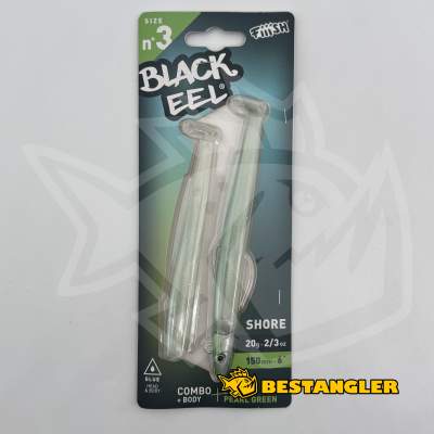Fiiish Black Eel n°3 150 mm Combo Shore + Body - 20g - Pearl Green - BE4006