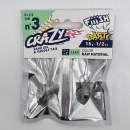 Fiiish Crazy Sand Eel n°3 150 mm Heads Dart 2x - 15g - Raw Material - CSE5019