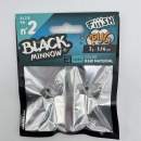 Fiiish Black Minnow n°2 90 mm Heads Pug 2x - 7g - Raw Material - BM998