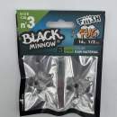 Fiiish Black Minnow n°3 120 mm Heads Pug 2x - 16g - Raw Material - BM999