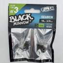 Fiiish Black Minnow n°3 120 mm Heads Search 2x - 18g - Khaki - BM626