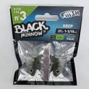 Fiiish Black Minnow n°3 120 mm Heads Deep 2x - 37g - Khaki - BM346