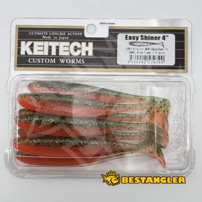 Keitech Easy Shiner 4" Fire Tiger - #449