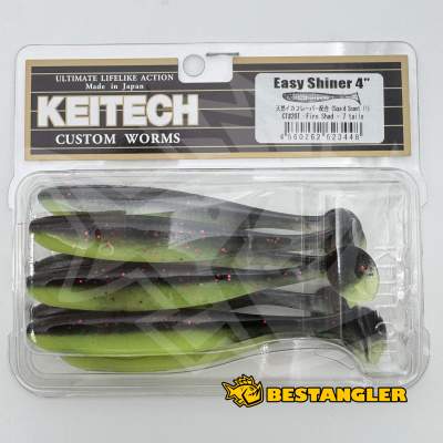 Keitech Easy Shiner 4" Fire Shad - CT#20