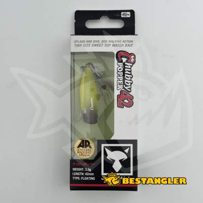 Jackall Chubby Popper 42 Mat Lemon