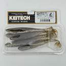 Keitech Easy Shiner 4.5" Green Pumpkin PP. Shad - #414