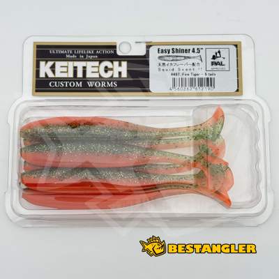Keitech Easy Shiner 4.5" Fire Tiger - #449