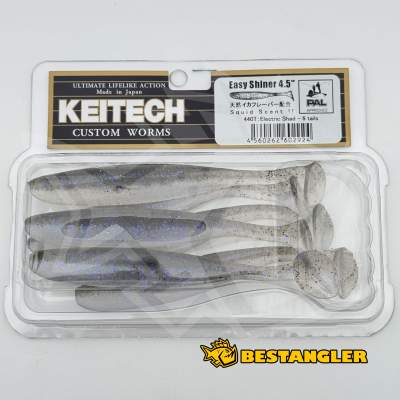 Keitech Easy Shiner 4.5" Electric Shad - #440