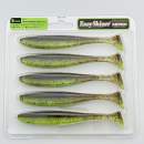 Keitech Easy Shiner 5" Green Pumpkin Chartreuse - #401