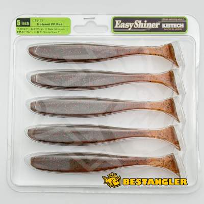 Keitech Easy Shiner 5" Motoroil PP. Red - CT#17
