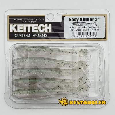 Keitech Easy Shiner 3" Ghost Rainbow - #482